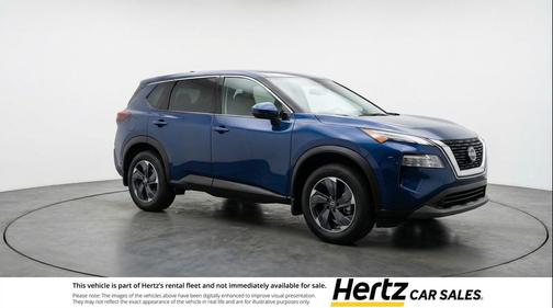 Deep Ocean Blue Pearl 2025 Nissan Rogue SV