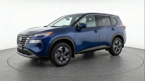 Deep Ocean Blue Pearl 2025 Nissan Rogue SV