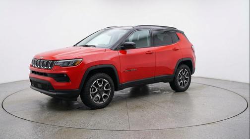 Red Hot Pearlcoat 2025 Jeep Compass Trailhawk