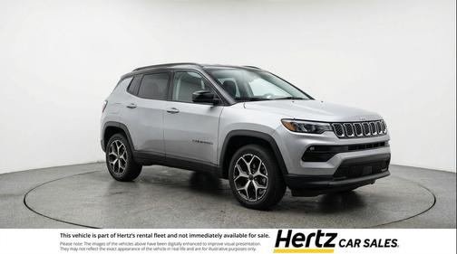 Silver Zynith Metallic Clearcoat 2025 Jeep Compass Limited