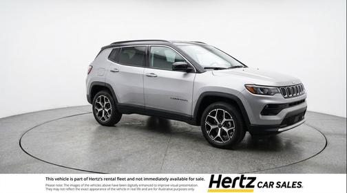 Silver Zynith Metallic Clearcoat 2025 Jeep Compass Limited