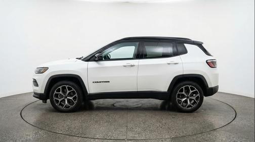 Bright White Clearcoat 2025 Jeep Compass Limited