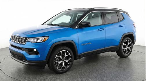 Hydro Blue Pearlcoat 2025 Jeep Compass Limited
