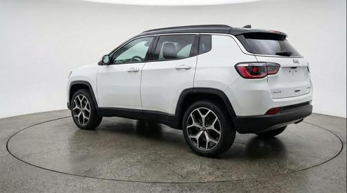 Bright White Clearcoat 2025 Jeep Compass Limited