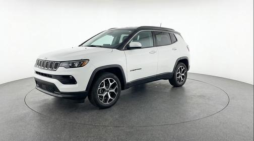 Bright White Clearcoat 2025 Jeep Compass Limited
