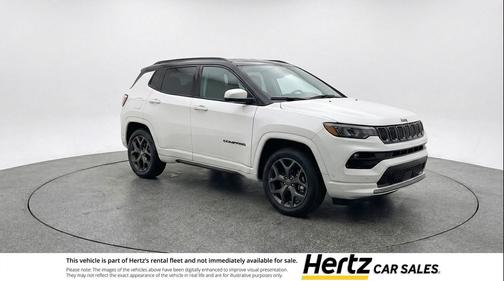 Bright White Clearcoat 2025 Jeep Compass Limited