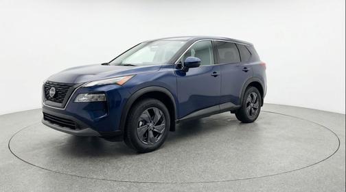 Deep Ocean Blue Pearl 2025 Nissan Rogue SV