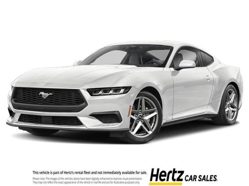 Oxford White 2024 Ford Mustang EcoBoost Premium
