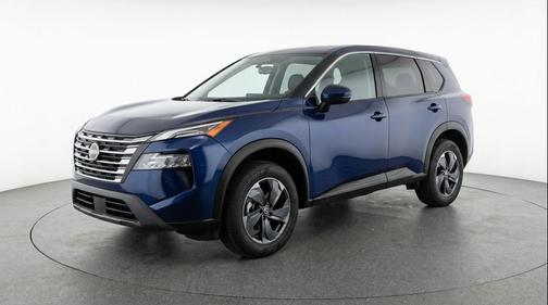 Deep Ocean Blue Pearl 2025 Nissan Rogue SV