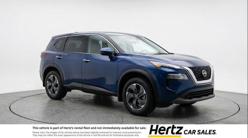 Deep Ocean Blue Pearl 2025 Nissan Rogue SV