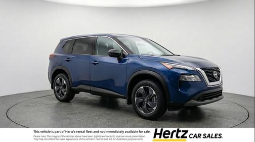 Deep Ocean Blue Pearl 2025 Nissan Rogue SV