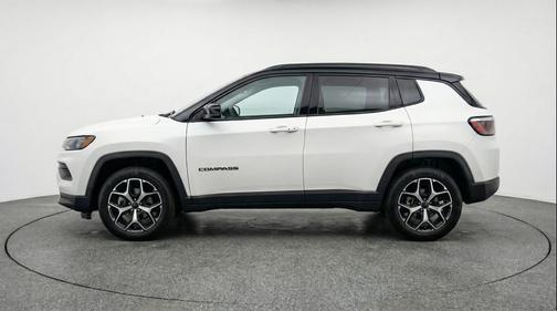 Bright White Clearcoat 2025 Jeep Compass Limited