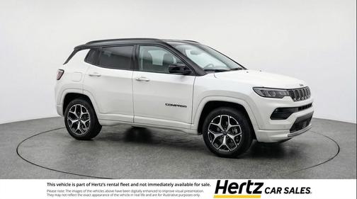 Bright White Clearcoat 2025 Jeep Compass Limited