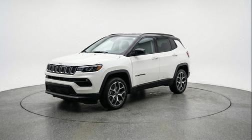 Bright White Clearcoat 2025 Jeep Compass Limited