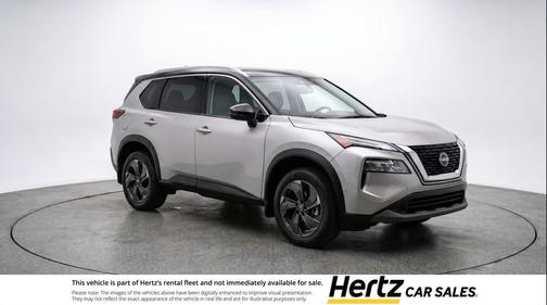 Brilliant Silver Metallic 2025 Nissan Rogue SV