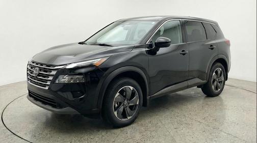 Super Black 2025 Nissan Rogue SV