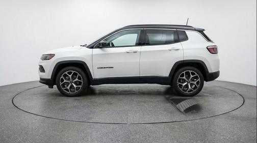 Bright White Clearcoat 2025 Jeep Compass Limited