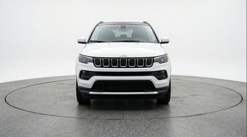 Bright White Clearcoat 2025 Jeep Compass Limited
