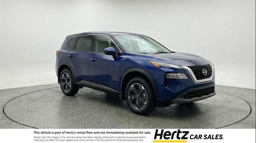Deep Ocean Blue Pearl 2025 Nissan Rogue SV
