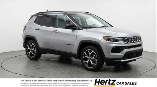 Silver Zynith Metallic Clearcoat 2025 Jeep Compass Limited
