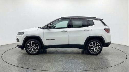 Bright White Clearcoat 2025 Jeep Compass Limited