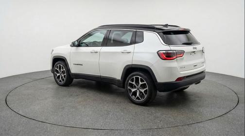 Bright White Clearcoat 2025 Jeep Compass Limited