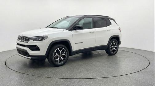 Bright White Clearcoat 2025 Jeep Compass Limited