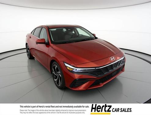 Ultimate Red 2025 Hyundai ELANTRA SEL