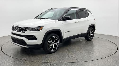 Bright White Clearcoat 2025 Jeep Compass Limited