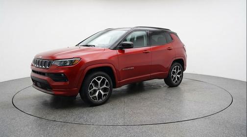 Red Hot Pearlcoat 2025 Jeep Compass Limited