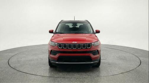 Red Hot Pearlcoat 2025 Jeep Compass Limited