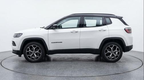 Bright White Clearcoat 2025 Jeep Compass Limited