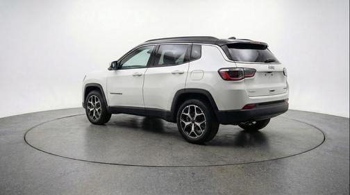 Bright White Clearcoat 2025 Jeep Compass Limited