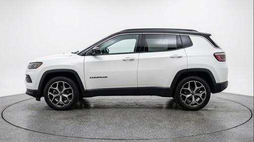 Bright White Clearcoat 2025 Jeep Compass Limited