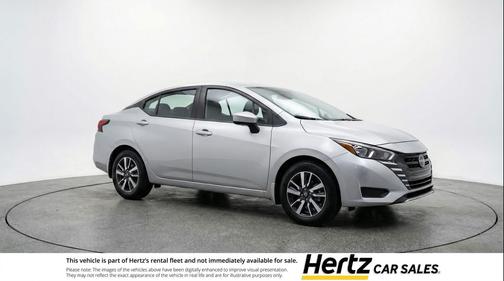 Brilliant Silver Metallic 2025 Nissan Versa 1.6 SV