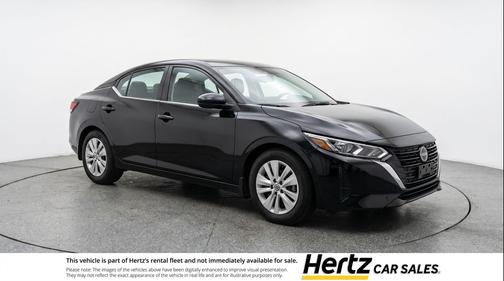 Super Black 2025 Nissan Sentra S