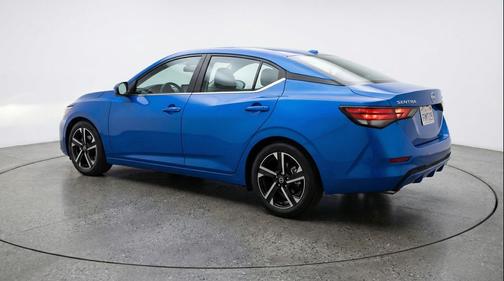 Electric Blue Metallic 2025 Nissan Sentra SV