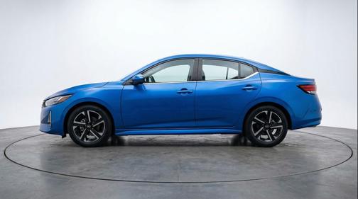 Electric Blue Metallic 2025 Nissan Sentra SV