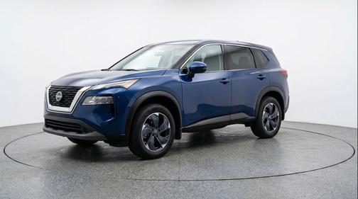 Deep Ocean Blue Pearl 2025 Nissan Rogue SV