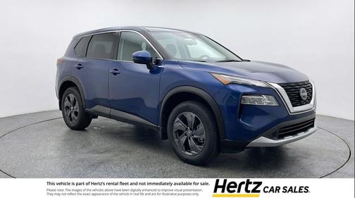 Deep Ocean Blue Pearl 2025 Nissan Rogue SV