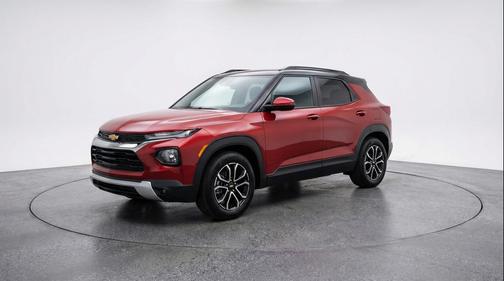 Crimson Metallic 2025 Chevrolet Trailblazer LT
