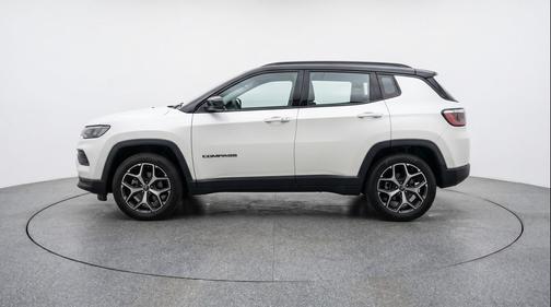 Bright White Clearcoat 2025 Jeep Compass Limited