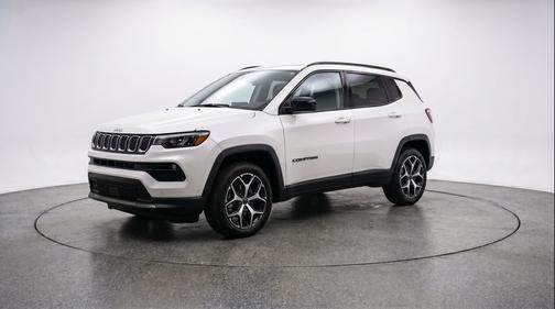 Bright White Clearcoat 2025 Jeep Compass Limited