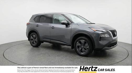 Gun Metallic 2025 Nissan Rogue SV