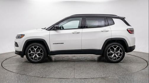 Bright White Clearcoat 2025 Jeep Compass Limited
