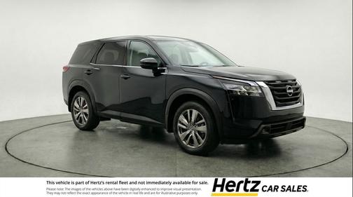 Super Black 2025 Nissan Pathfinder SV FWD