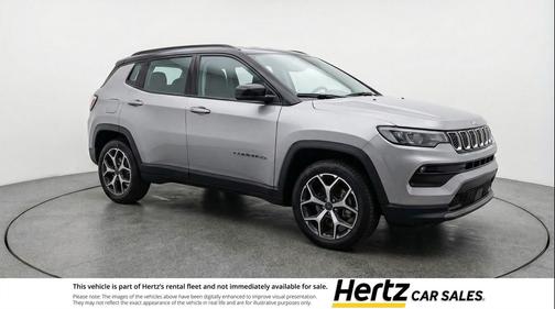 Silver Zynith Metallic Clearcoat 2025 Jeep Compass Limited
