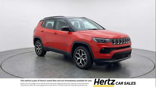 Red Hot Pearlcoat 2025 Jeep Compass Limited