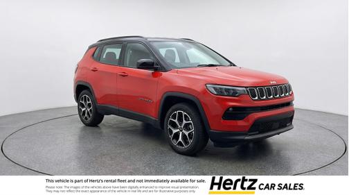 Red Hot Pearlcoat 2025 Jeep Compass Limited