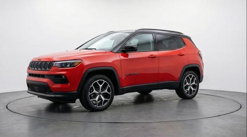 Red Hot Pearlcoat 2025 Jeep Compass Limited